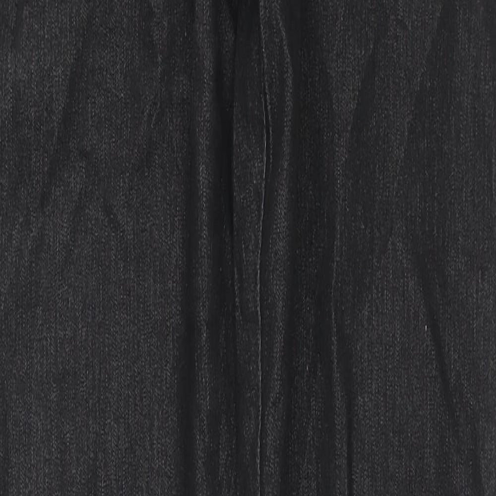 Basic Collection Womens Black Cotton Jegging Jeans Size 12 L31 in Regular Zip