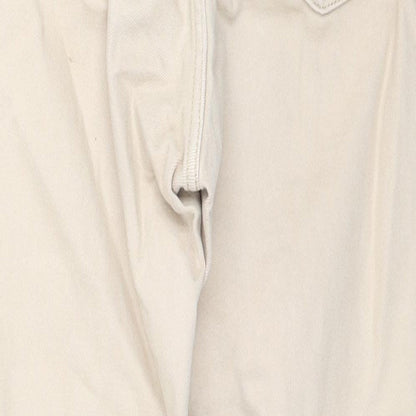 Womens UK Size 12 Lindex Regular Fit Straight Beige Jeans