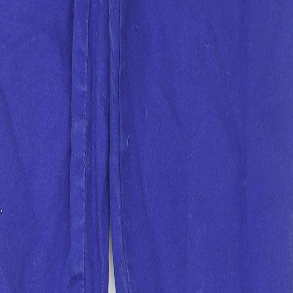 Lefties Girls Blue Cotton Jegging Jeans Size 11-12 Years L25 in Regular Zip