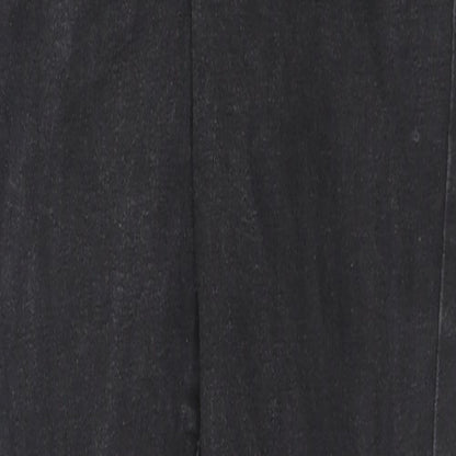 Denim & Co. Womens Black Cotton Skinny Jeans Size 14 L28 in Regular Zip