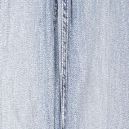 TU Mens Blue Cotton Skinny Jeans Size 30 in L32 in Regular Zip