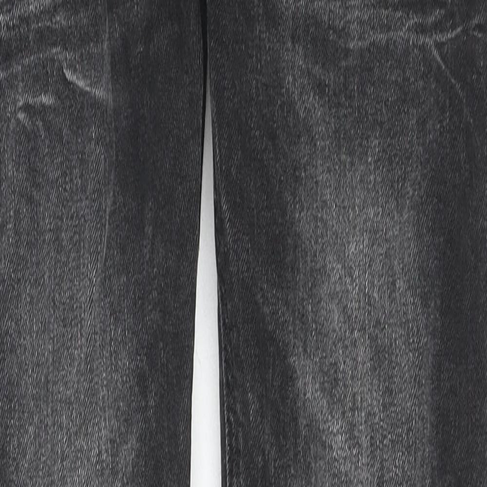 Mens UK Size 30 in NEXT Regular Fit Skinny Black Jeans