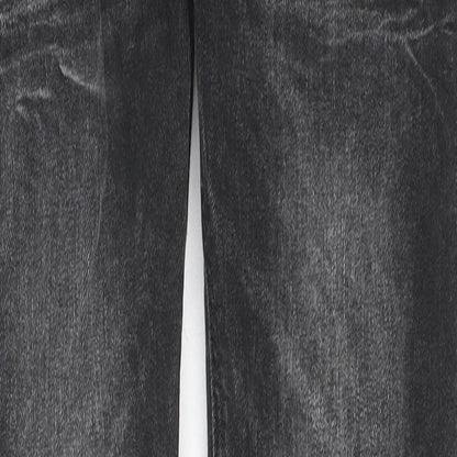 Mens UK Size 30 in NEXT Regular Fit Skinny Black Jeans