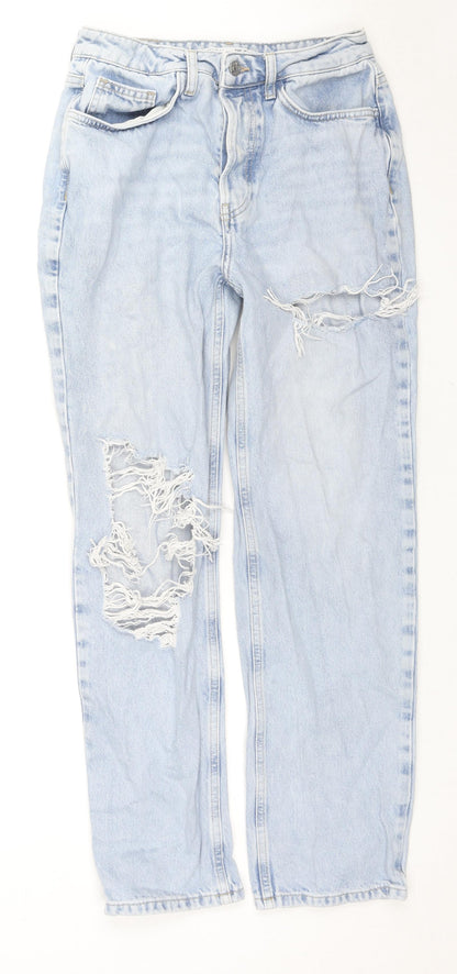 Denim & Co. Womens Black Cotton Skinny Jeans Size 10 L28 in Regular Zip