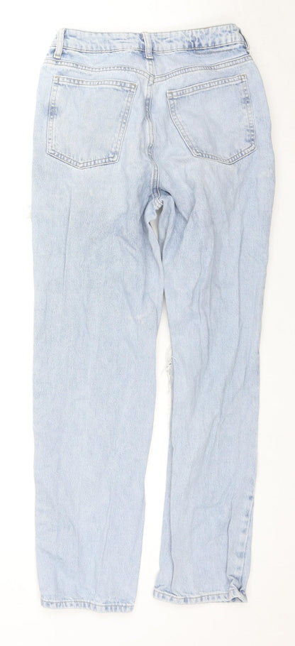 Denim & Co. Womens Black Cotton Skinny Jeans Size 10 L28 in Regular Zip