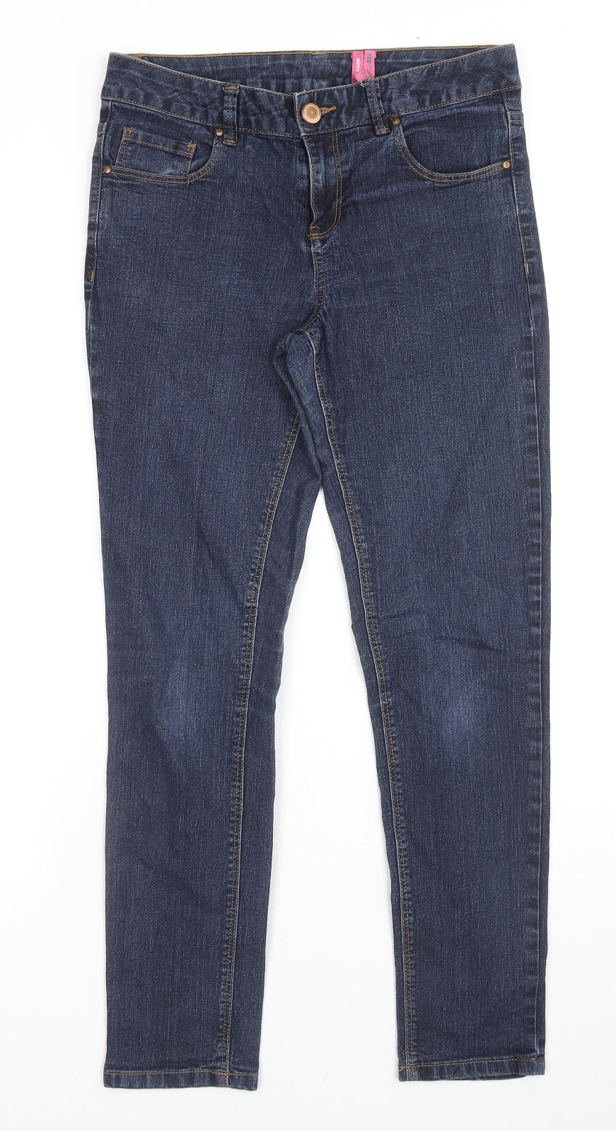 Womens UK Size 10 Yes Yes Regular Fit Skinny Blue Jeans