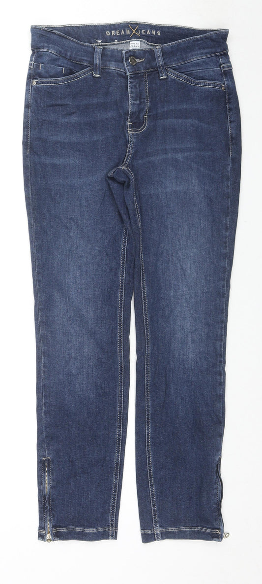 Womens UK Size 28 in Dream Jeans Regular Fit Skinny Blue Jeans
