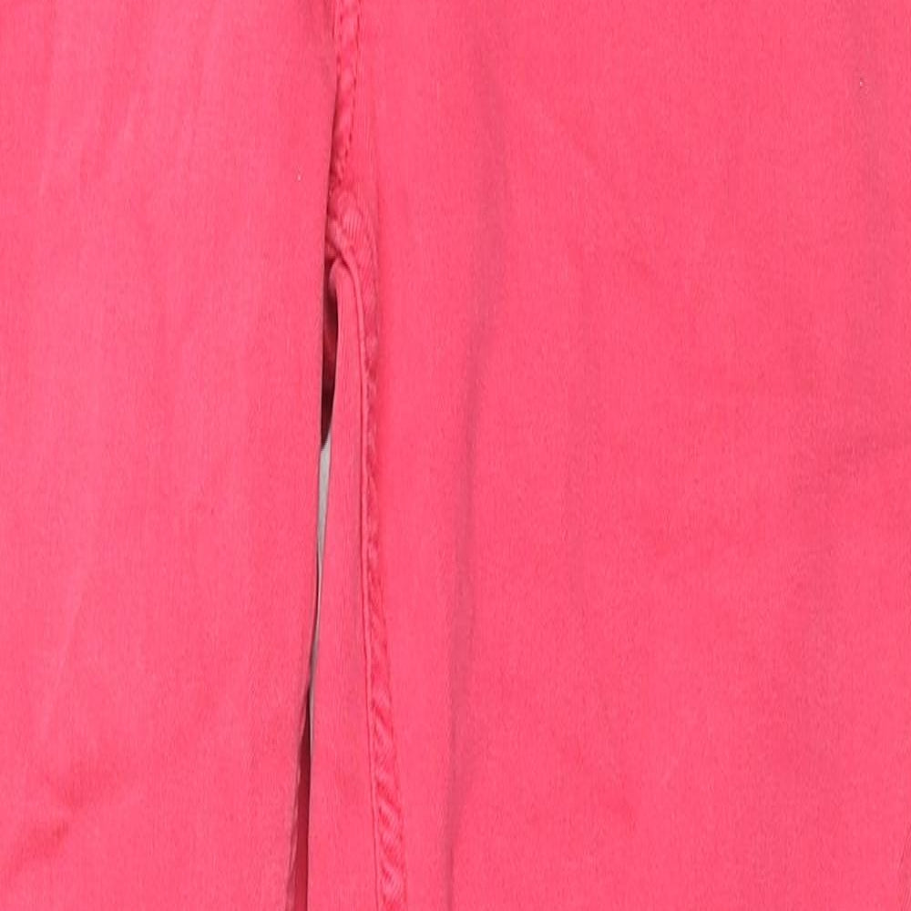 Womens UK Size 10 Marks and Spencer Regular Fit Skinny Pink Jeans