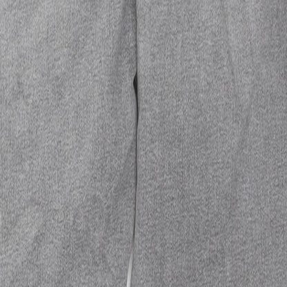 Topshop Womens Grey Cotton Skinny Jeans Size 26 L32 in Regular Zip