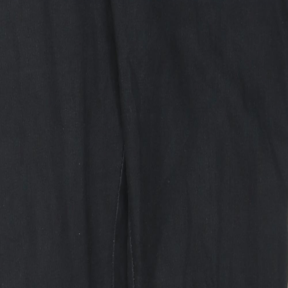 Denim & Co. Womens Black Cotton Skinny Jeans Size 12 L30 in Regular