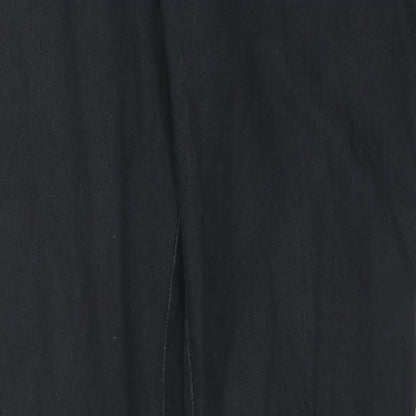 Denim & Co. Womens Black Cotton Skinny Jeans Size 12 L30 in Regular