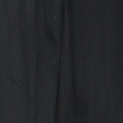 Denim & Co. Womens Black Cotton Skinny Jeans Size 12 L30 in Regular