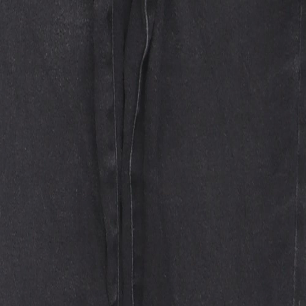 George Womens Black Cotton Jegging Jeans Size 8 L28 in Regular Zip