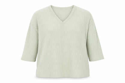 Womens UK Size M New Look Green Pullover Jumper
