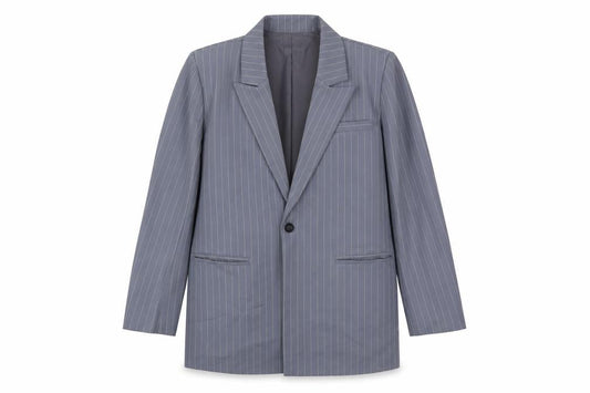 Womens UK Size 6 PRETTYLITTLETHING Grey Jacket