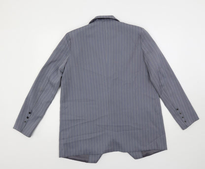 Womens UK Size 6 PRETTYLITTLETHING Grey Jacket