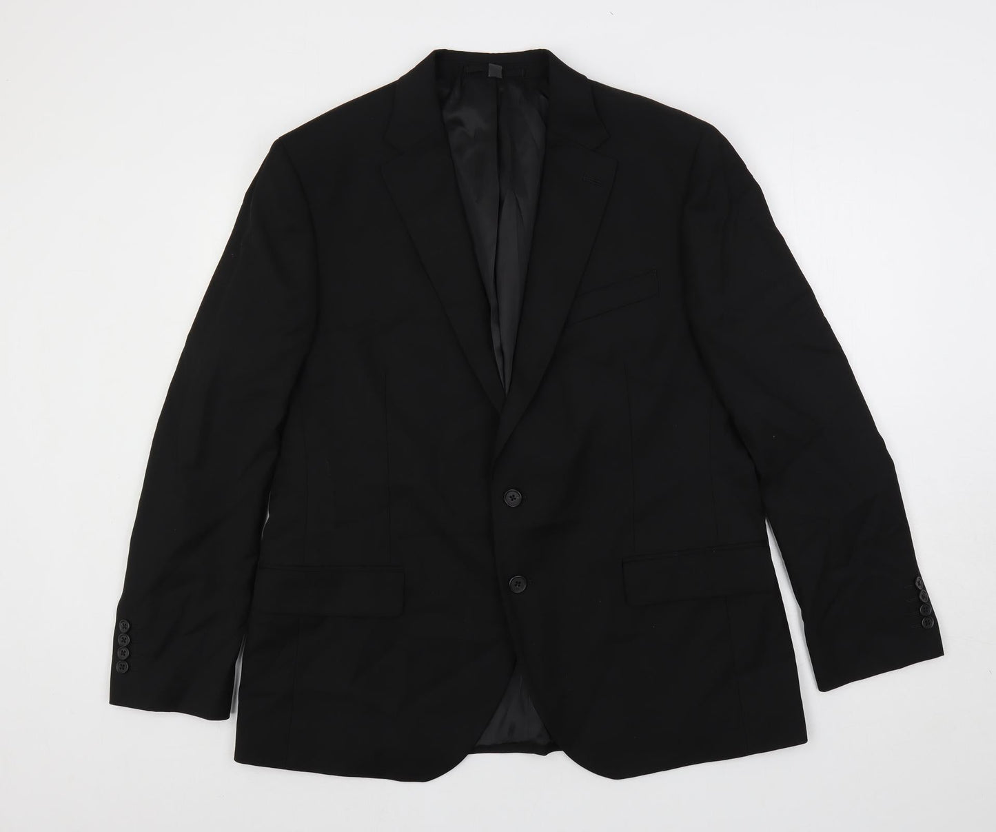 Mens UK Size 36 Marks and Spencer Regular Black Suit Jacket