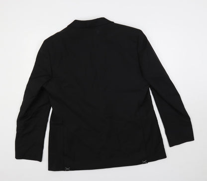 Mens UK Size 36 Marks and Spencer Regular Black Suit Jacket