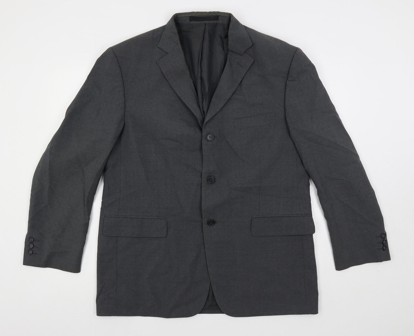 Mens UK Size 42 Marks and Spencer Regular Grey Suit Jacket