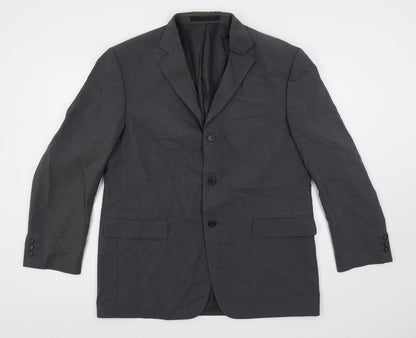 Mens UK Size 42 Marks and Spencer Regular Grey Suit Jacket