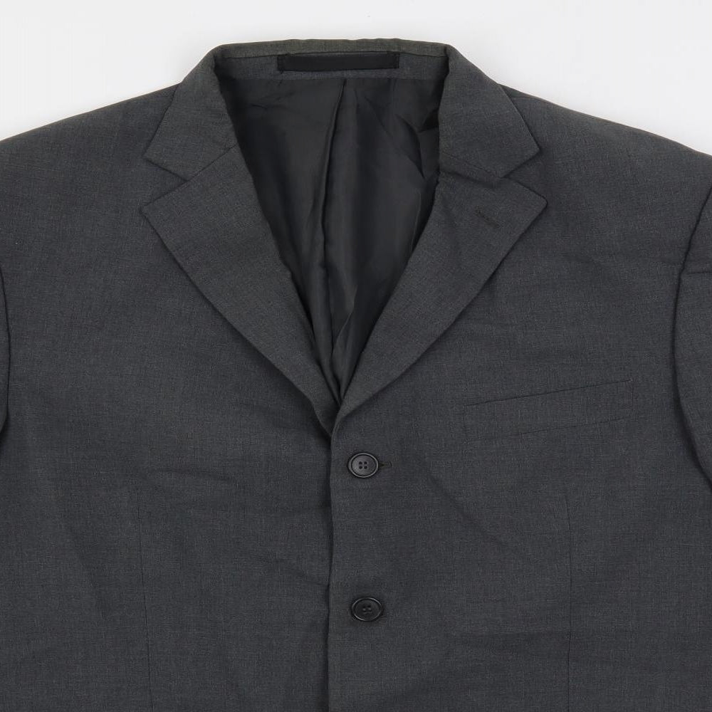 Mens UK Size 42 Marks and Spencer Regular Grey Suit Jacket