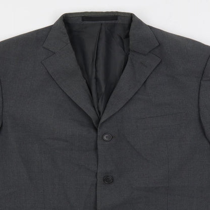Mens UK Size 42 Marks and Spencer Regular Grey Suit Jacket