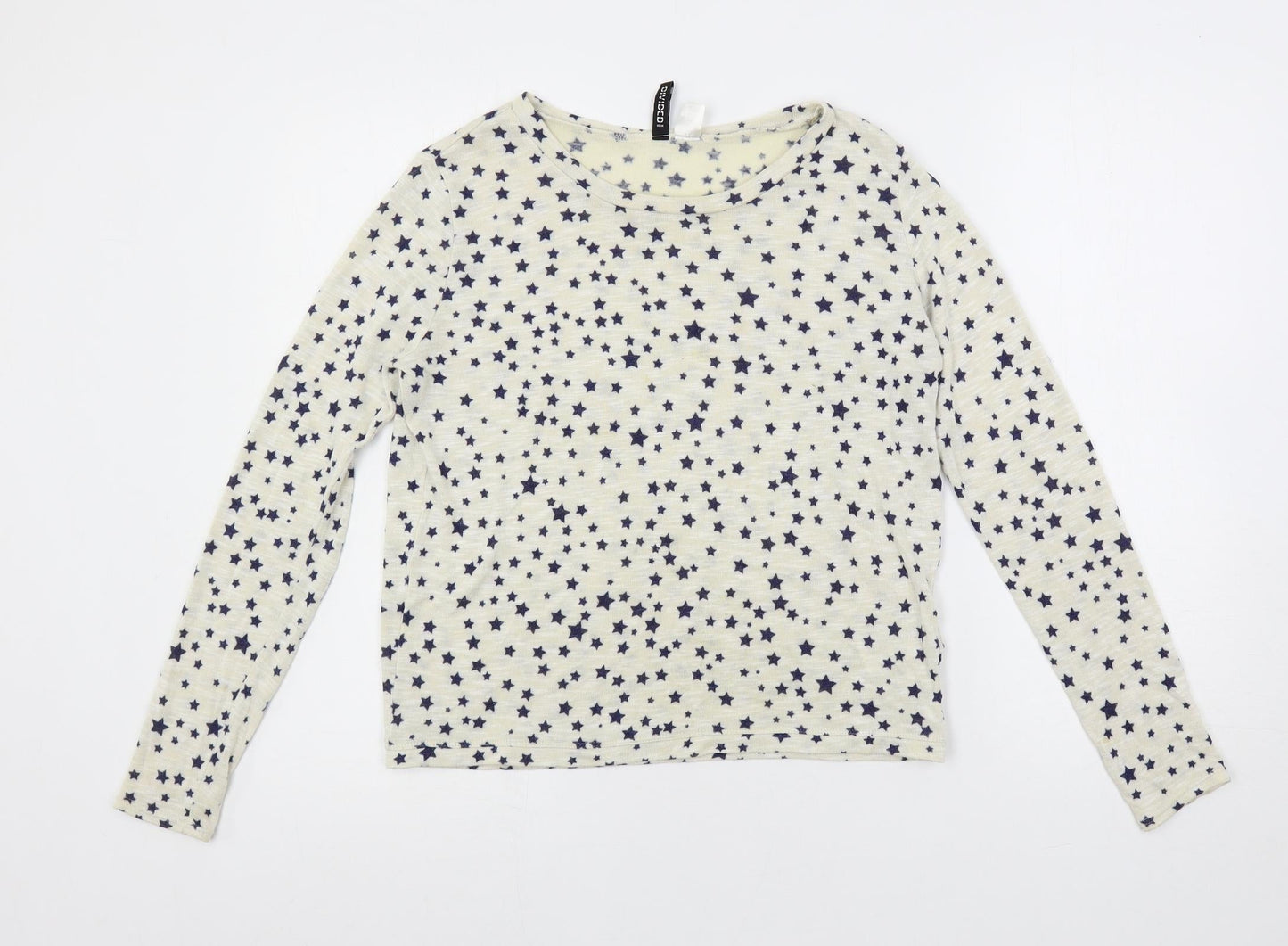 Womens UK Size S H&M Ivory Pullover Jumper