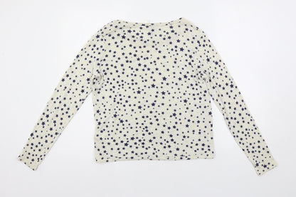 Womens UK Size S H&M Ivory Pullover Jumper