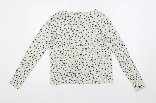 Womens UK Size S H&M Ivory Pullover Jumper