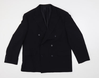 Mens UK Size 44 Marks and Spencer Regular Blue Suit Jacket