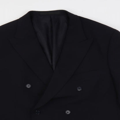 Mens UK Size 44 Marks and Spencer Regular Blue Suit Jacket
