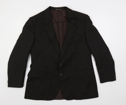 Mens UK Size 40 Hornes Regular Brown Suit Jacket
