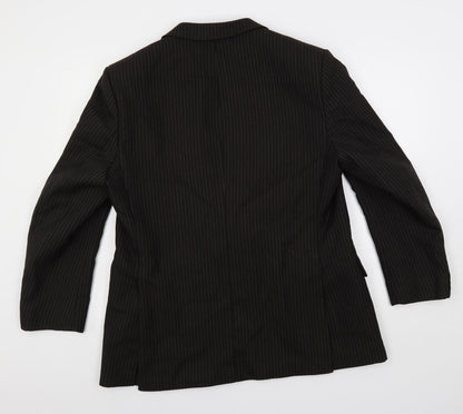 Mens UK Size 40 Hornes Regular Brown Suit Jacket