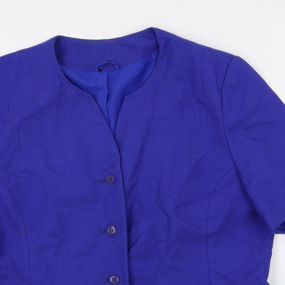 Womens UK Size 16 Debenhams Blue Jacket