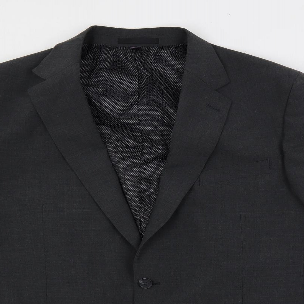 Mens UK Size 44 Marks and Spencer Regular Grey Suit Jacket
