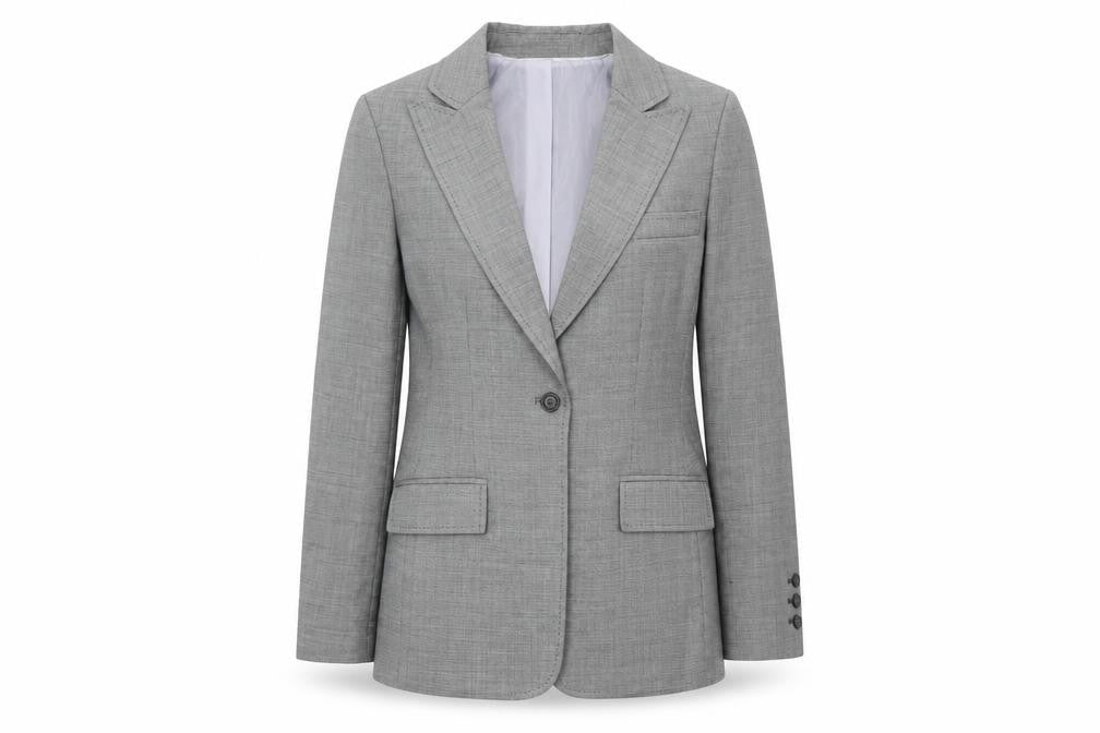 Womens UK Size 10 Anne Klein Grey Jacket