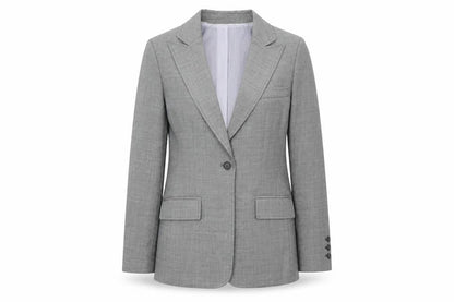Womens UK Size 10 Anne Klein Grey Jacket