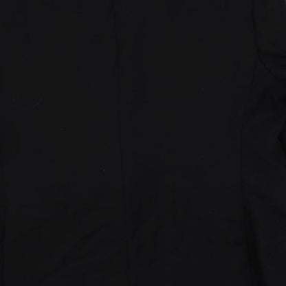 Autograph Mens Black Wool Jacket Suit Jacket Size 44 Regular