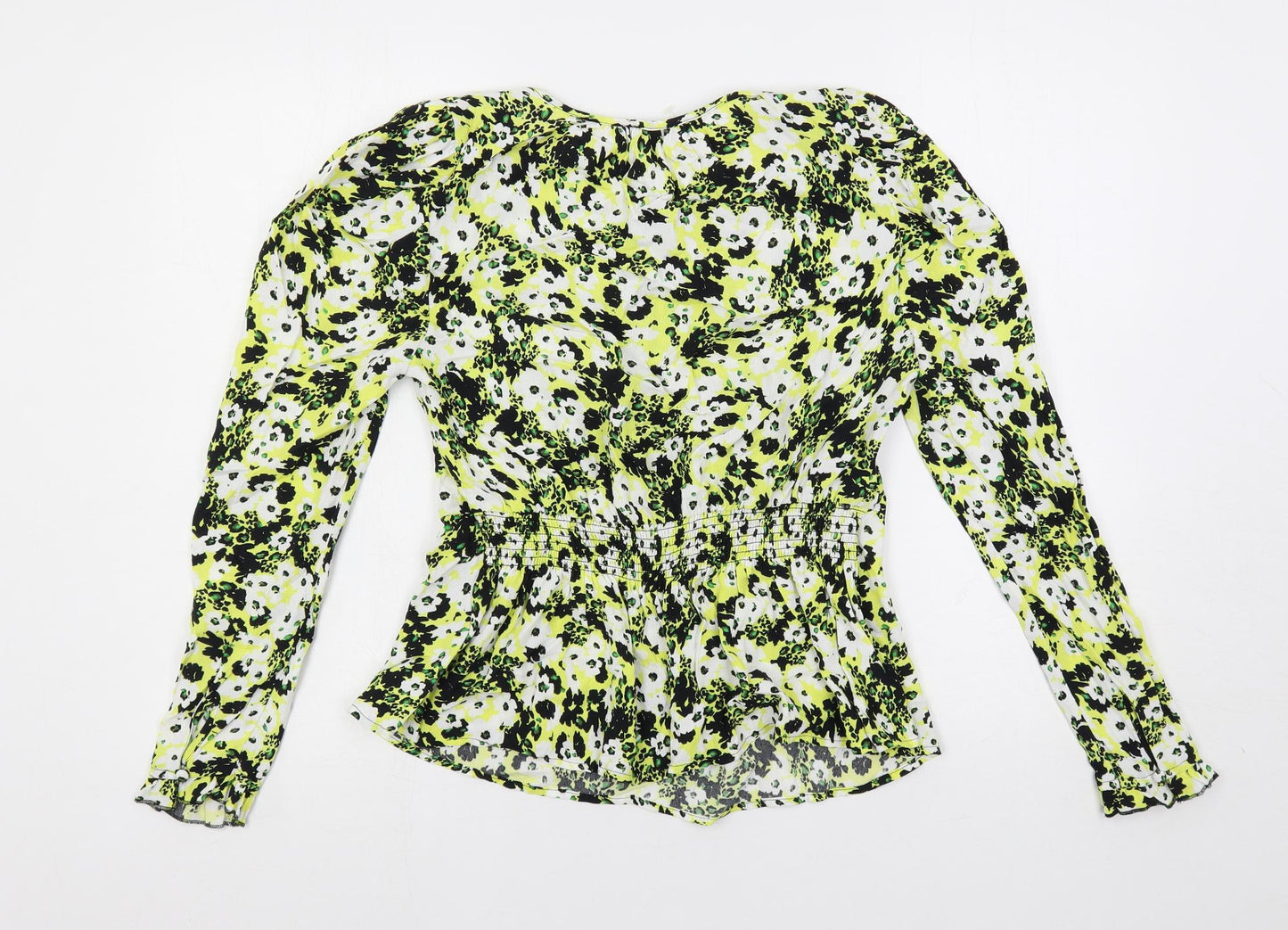 Womens UK Size 8 Marks and Spencer Multicoloured Basic Blouse