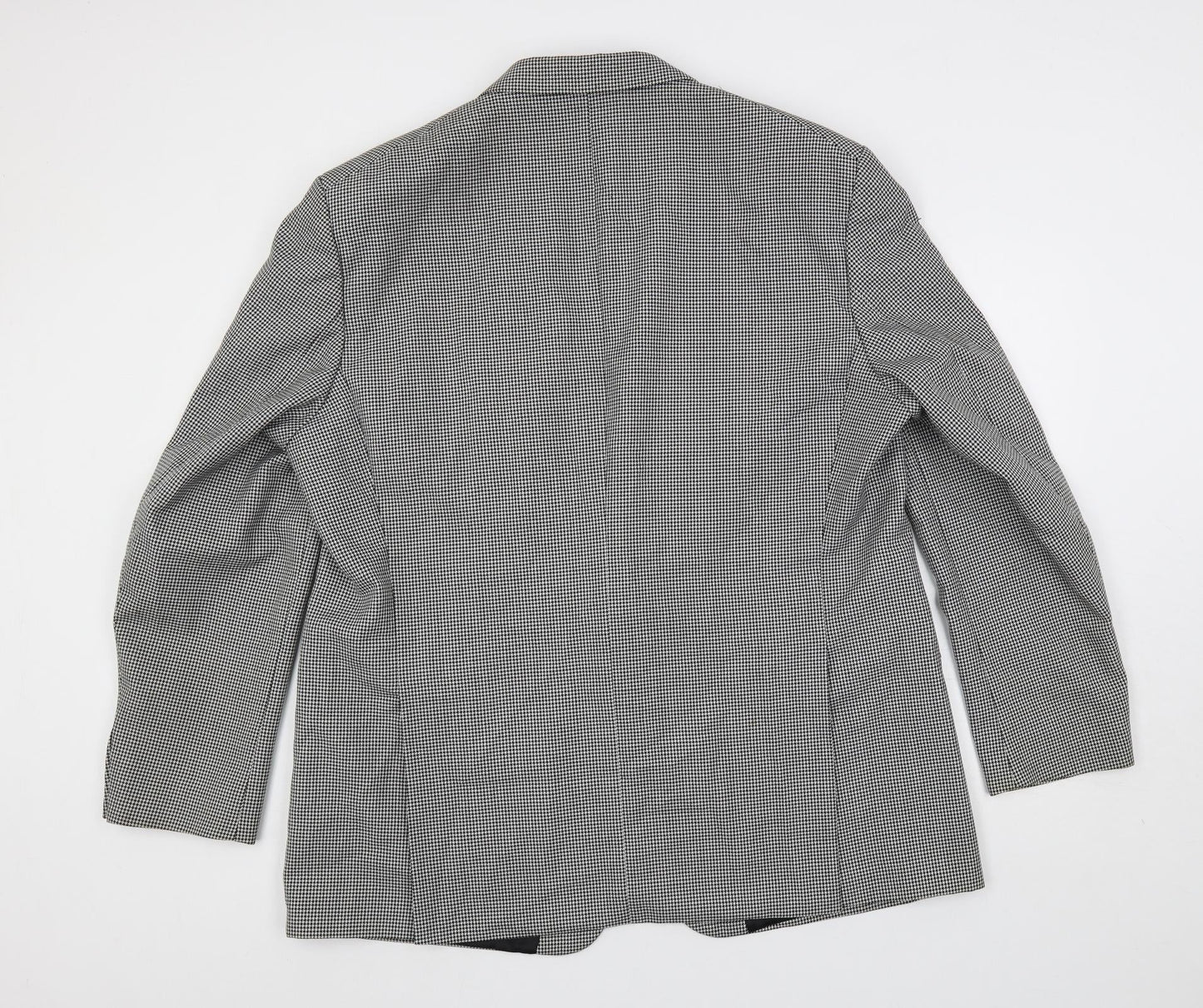 Mens UK Size 48 Varteks Regular Black Suit Jacket