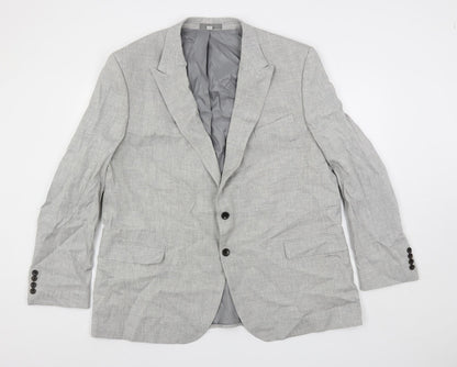Mens UK Size 48 Marks and Spencer Regular Grey Suit Jacket