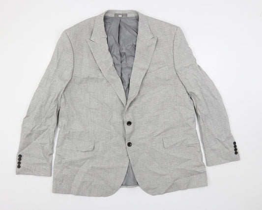 Mens UK Size 48 Marks and Spencer Regular Grey Suit Jacket