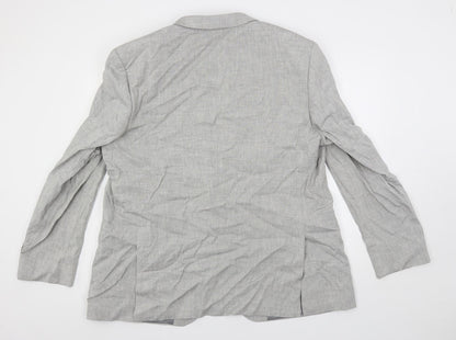 Mens UK Size 48 Marks and Spencer Regular Grey Suit Jacket