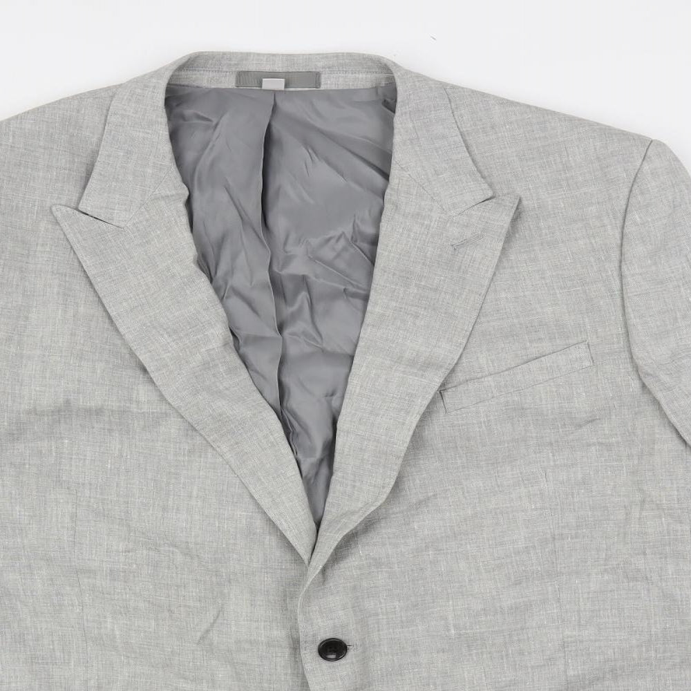 Mens UK Size 48 Marks and Spencer Regular Grey Suit Jacket