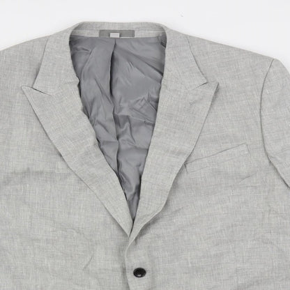 Mens UK Size 48 Marks and Spencer Regular Grey Suit Jacket