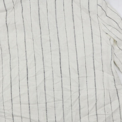 Womens UK Size 12 Marks and Spencer White Jacket