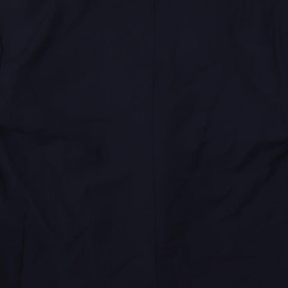 Autograph Mens Blue Wool Jacket Suit Jacket Size 44 Regular