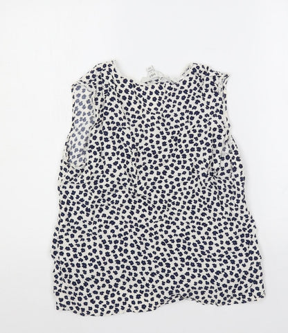 Womens UK Size 12 Marks and Spencer Ivory Basic Blouse