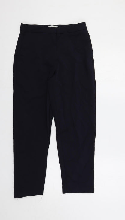 Womens UK Size 10 Marks and Spencer Regular Fit Dress Pants Blue Trousers