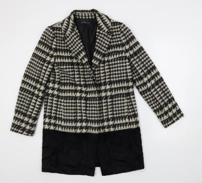 Womens UK Size 12 Marks and Spencer Black Pea Coat